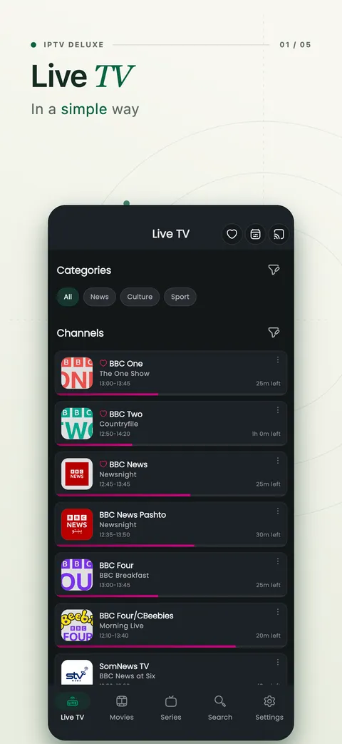 iPhone — Screenshots 1 — English